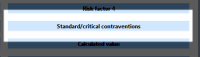 From Add Item in Template Maintenance select the Standard/critical contraventions button shown here.