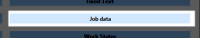 From Add Item in Template Maintenance select the Job data button shown here.