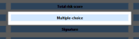 From Add Item in Template Maintenance select the Multiple-choice button shown here.