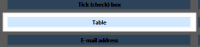 From Add Item in Template Maintenance select the Table button shown here.