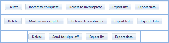 Report Button System Example Reports Menu
